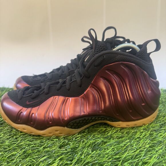 Nike Air Foamposite One Night Maroon Gum Men\'s Size 9.5 Used Exelent main image 13